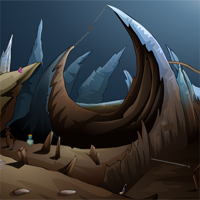 Free online html5 games - Easter Ice Hill game 