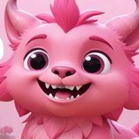 Free online html5 games - Playful Pink Beast Rescue  game 