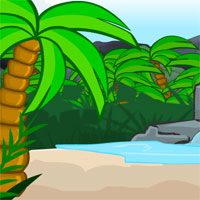 Free online html5 games - Escape Treasure Island MouseCity game 