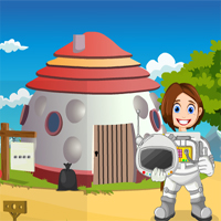 Free online html5 games - Games4King Scientist Girl Rescue game 
