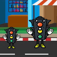 Free online html5 escape games - Road Sign Rescue