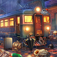 Free online html5 games - Rainy Railway game 