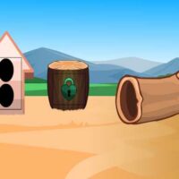 Free online html5 games - G2M Wood Land Escape game 