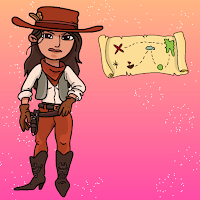 Free online html5 games - G2J Help The Cute Cowgirl game 