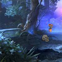 Free online html5 games - G4k Dark River Forest Escape game 