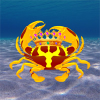 Free online html5 games - Games2rule Underwater King Crab Rescue game 