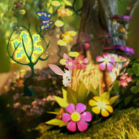 Free online html5 games - Fantasy Amusement Forest Escape game 