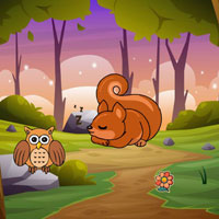 Free online html5 escape games - Rouse The Dozing Squirrel