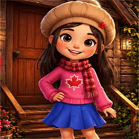 Free online html5 escape games - Smiling Canadian Girl Escape