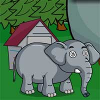 Free online html5 games - Games2Jolly Cute Baby Elephant Rescue game 
