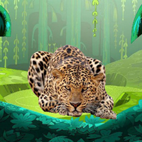 Free online html5 games - Escape From Leopard Forest game 
