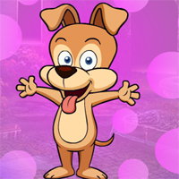 Free online html5 games - Games4king Happy Dog Escape game 