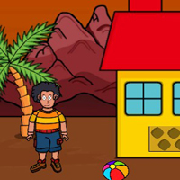 Free online html5 games - G2J Cute Boy Hungry Escape game - WowEscape 