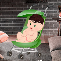 Free online html5 games - Games2rule Prevalent House Baby Rescue game 
