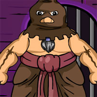 Free online html5 games - G2J Mask Warrior Rescue Escape game 