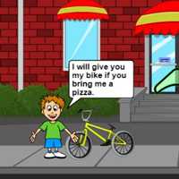 Free online html5 games - SD Hooda Escape Pizza Shop 2024 game 