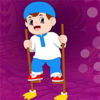 Free online html5 games - Games4King Stilt Walker Escape game 
