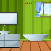 Free online html5 games - Greenish Home Escape game 