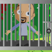 Free online html5 games - Old Man Cage Rescue TheEscapeGames game 