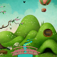 Free online html5 games - Firstescapegames Fantasy World game 