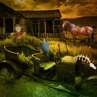Free online html5 games - Desolate Town Escape game 