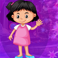 Free online html5 games - Games4king Lovely Tiny Girl Escape game 