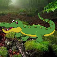 Free online html5 games - Strange Crocodile Forest Escape HTML5 game 