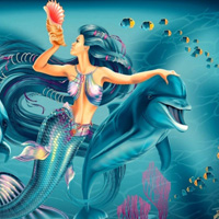 Free online html5 games - Hidden Stars-Fantasy Mermaid game 