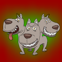 Free online html5 games - G2J 3 Headed Dog Escape game 