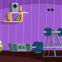 Free online html5 games - GFG Private Fitness Room Escape game - WowEscape 