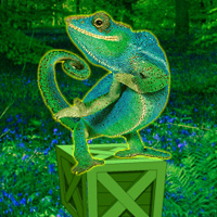 Free online html5 games - Games2rule Wild Chameleon Forest Escape game 