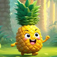 Free online html5 games - Lively Pineapple Escape Game game 