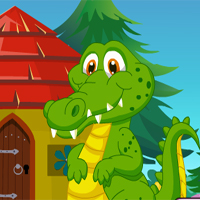 Free online html5 games - Games4King Cartoon Dinosaur Rescue game 