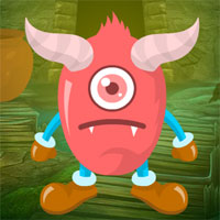 Free online html5 games - Games4King Horn Creature Escape game 