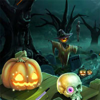 Free online html5 games - Hallowvale Graveyard Escape game 