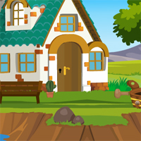 Free online html5 games - G4K Cute White Yak Rescue  game 