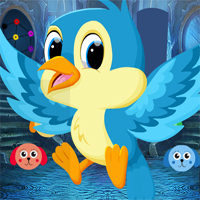 Free online html5 games - Games4King Escape From Blue Bird game 
