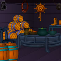 Free online html5 games - Caught In Cowboy House game 