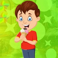 Free online html5 games - Games4king Ice Cream Boy Escape game - WowEscape 