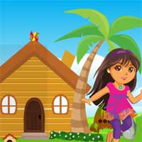 Free online html5 games - Games4king Happy Girl Escape game 
