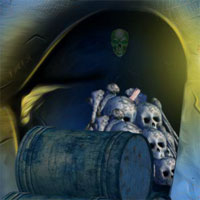 Free online html5 games - Blue Treasury Cave Escape 2 5nGames game 