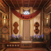 Free online html5 games - Forest Wooden House Escape game 