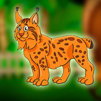 Free online html5 games - G2J Help the Lynx Escape the Cage game 