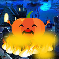 Free online html5 games - BEG Release The Naughty Pumpkin game 