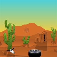 Free online html5 games - Desert car escape  Ajazgames  game 