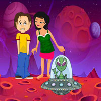 Free online html5 escape games - BIG Alien Help To Cousin