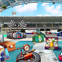 Free online html5 games - Trackside Thrills game 