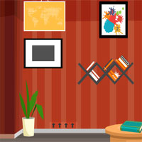 Free online html5 games - Mahogany Room House escape game 