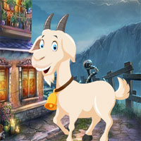 Free online html5 games - G4K Save The Hungry Goat  game 