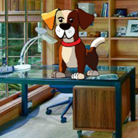 Free online html5 games - Cabin House Puppy Escape HTML5 game 